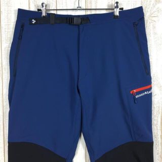 モンベル(mont bell)のMENs XL  モンベル ロッシュパンツ ソフトシェル フリース MONTBELL 1105553 ネイビー系(その他)