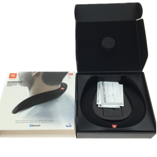 ▼▼JBL ジェー・ビー・エル SOUNDGEARBLK ウェアラブルワイヤレススピーカー ブラックBluetooth