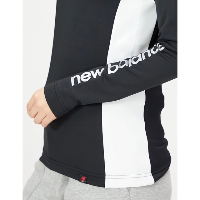 New Balance(ニューバランス)の新品！ニューバランスゴルフ　モックネックシャツ　１（M 相当） スポーツ/アウトドアのゴルフ(ウエア)の商品写真