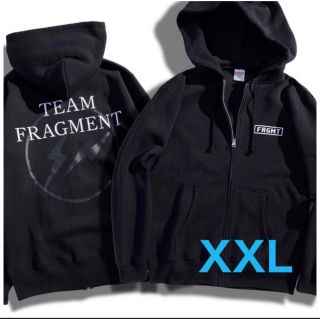 フラグメント(FRAGMENT)のXXLサイズ FRAGMENT FORUM Black ZIP Hoodie(パーカー)