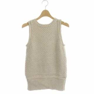 アーキ(archi)のアーキ WHITE NEP TANK TOP ニット タンクトップ ノースリーブ(ニット/セーター)