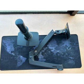 エルゴトロン　LX モニターアーム　マットブラック(PC周辺機器)