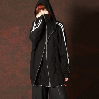 アンコロック(ankoROCK)のankoROCK サイドライン ダブルジップ レイヤード ジャージ パーカー(パーカー)