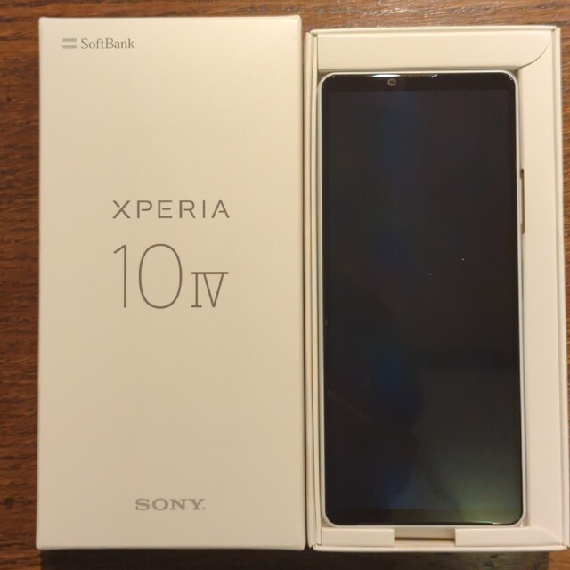 SONY Xperia エクスペリア  10 IV A202SO ホワイトソニー代表カラー