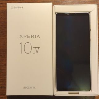 エクスペリア(Xperia)のSONY Xperia エクスペリア  10 IV A202SO ホワイト(スマートフォン本体)