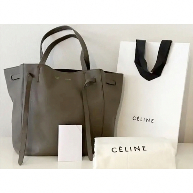 国産】 celine スモールバッグ トープ CELINEセリーヌ カバファントム