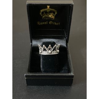 ROYAL ORDER  OPHELIA CROWN オフィーリアクラウンリングメンズ