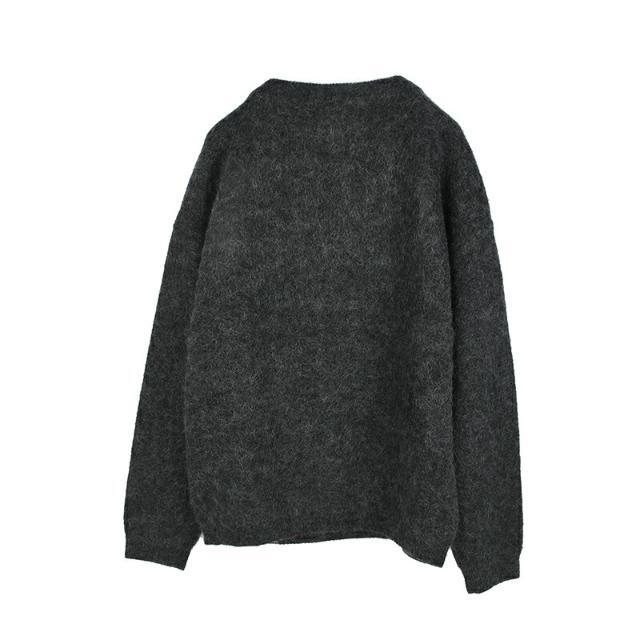 Acne Studios アクネ ストゥディオズ ダークグレーニット イタリア正規品 新品 A60384 AA2102 FN-WN-KNIT000513 ダークグレー