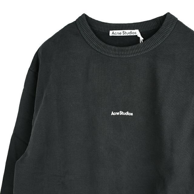 【美品】Acne studios スウェット ブラック フェイスロゴ