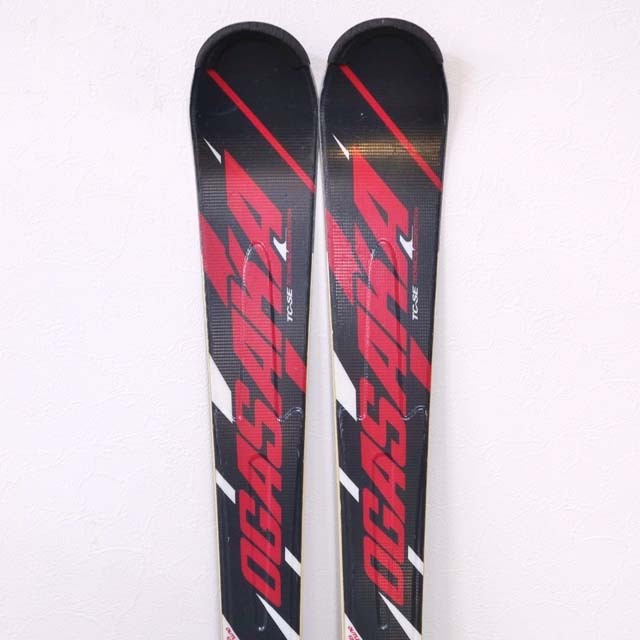 オガサカ OGASAKA スキー板 TC-SE 165 cm ビンディング TYROLIA FREEFLEX PRB17 スキー ゲレンデ アウトドア  重量実測：3620g（ビンディング含む1本)