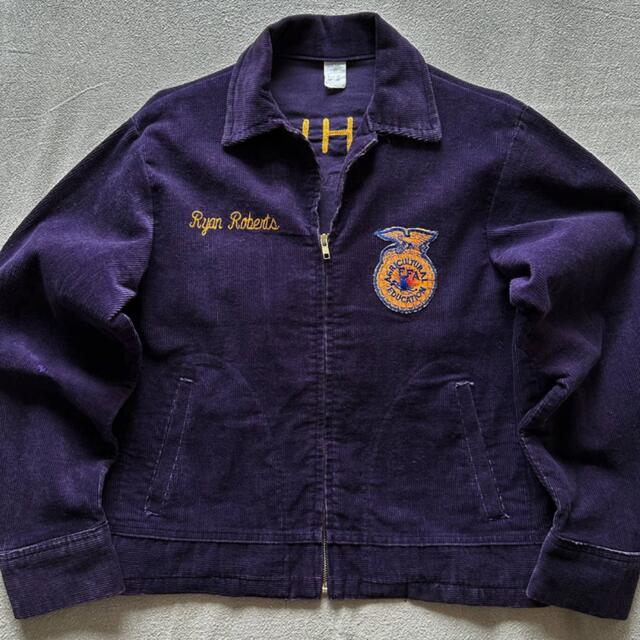 Levi's - FFA 80's vintageジャケット コーデュロイ紫紺の通販 Levi's - FFA 80's vintageジャケット コーデュロイ紫紺の通販