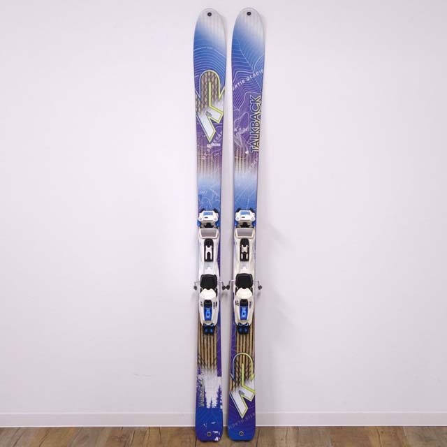 K2(ケーツー)のケーツー K2 山スキー トークバック TALKBACK88 167 cm ビンディング MARKER TOUR F12 BC バックカントリー スキー アウトドア 重量実測：2340g（ビンディング含む1本) スポーツ/アウトドアのスキー(板)の商品写真