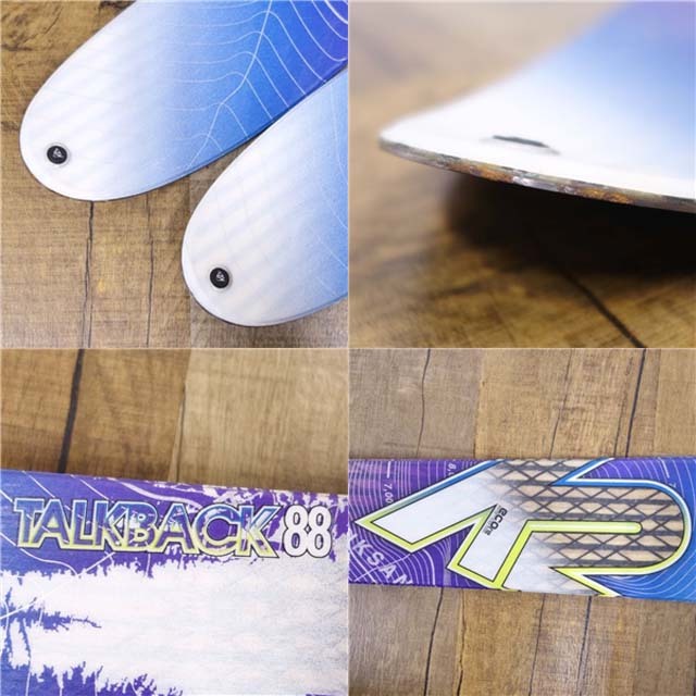 K2(ケーツー)のケーツー K2 山スキー トークバック TALKBACK88 167 cm ビンディング MARKER TOUR F12 BC バックカントリー スキー アウトドア 重量実測：2340g（ビンディング含む1本) スポーツ/アウトドアのスキー(板)の商品写真