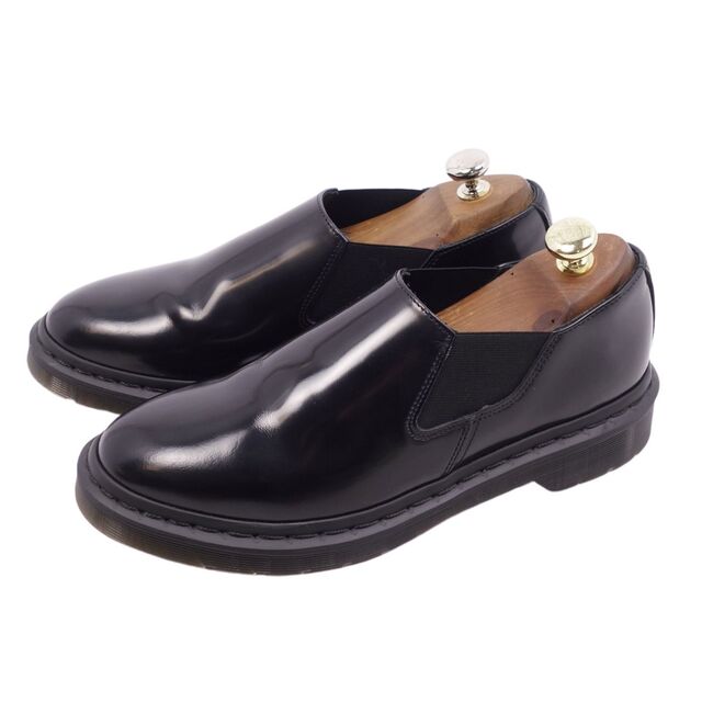 美品 ドクターマーチン Dr.Martens スリッポン LOUIS レザーシューズ 革靴 メンズ UK7 EU41 US8(26cm相当) ブラック