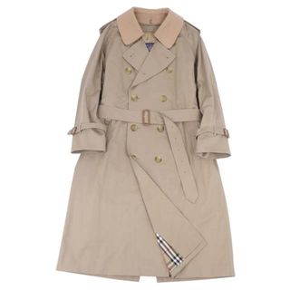 バーバリー(BURBERRY)の極美品 Vintage バーバリー Burberrys コート 二枚襟 トレンチコート メンズ ライナー アウター 古着 36REG(S相当) ベージュ(トレンチコート)