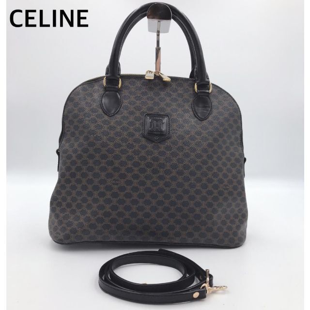 人気No.1 2way 【美品】セリーヌ - celine ハンドバッグ ブラック