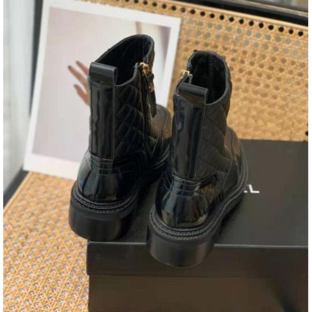 最終価格❗️シャネルCHANEL ショートブーツ 36 fdXrLmXHsf