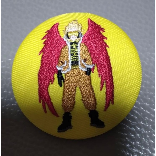 僕のヒーローアカデミア ヒロアカ 刺繍缶バッジ ホークスの通販 僕のヒーローアカデミア ヒロアカ 刺繍缶バッジ ホークスの通販