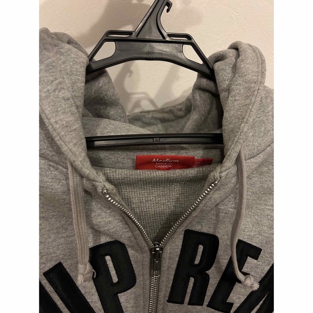 supreme arc logo thermal zip up 6