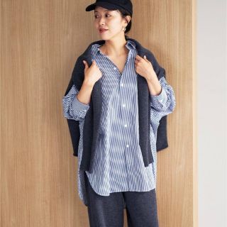 プラージュ(Plage)のPlage Double Washer Long シャツ 38(シャツ/ブラウス(長袖/七分))