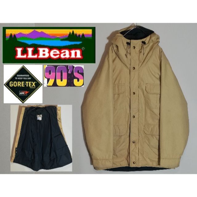 L.L.Bean(エルエルビーン)の247 90’S VINTAGE L.L.BEAN ゴアテックス 中綿 メンズのジャケット/アウター(マウンテンパーカー)の商品写真