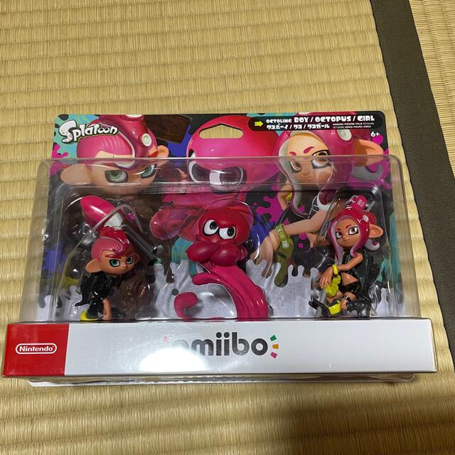 ゲームキャラクター【新品未開封】スプラ amiibo トリプルセット スプラトゥーン2