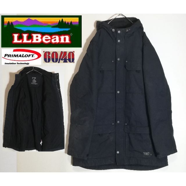 249 L.L.BEAN 60/40 プリマロフト XL マウンテンパーカー