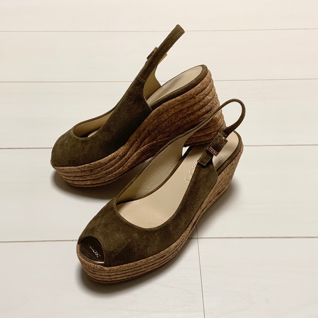 ジミーチュウ PRISE OLIVE 36 JIMMY CHOO サンダル