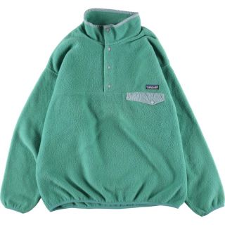 パタゴニア(patagonia)の古着 98年製 パタゴニア Patagonia SYNCHILLA シンチラ スナップT 25450FR98 フリースプルオーバー USA製 メンズXL ヴィンテージ /eaa292400(その他)