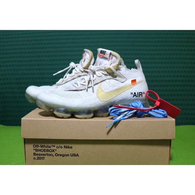 OFF-WHITE(オフホワイト)のNIKE×Off-White ヴェイパーマックス 28cm メンズの靴/シューズ(スニーカー)の商品写真