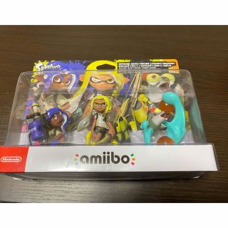 ニンテンドースイッチ(Nintendo Switch)のスプラトゥーン3 amiibo トリプルセット(アニメ/ゲーム)