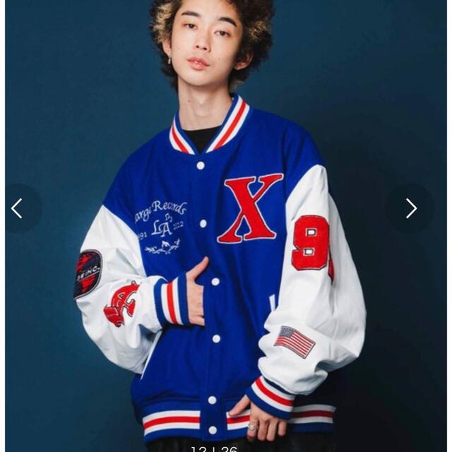 XLARGE - XLARGEエクストララージ OG VARSITY JACKET スタジャンの通販
