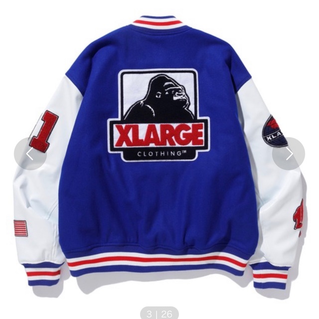 XLARGE - XLARGEエクストララージ OG VARSITY JACKET スタジャンの通販