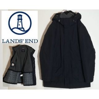 ランズエンド(LANDS’END)の254 LAND'S END マウンテンパーカー 中綿 裏フリース(マウンテンパーカー)