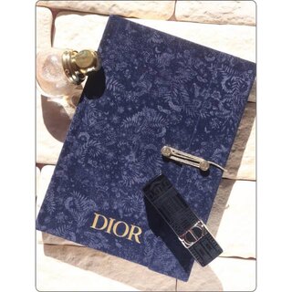 ディオール(Dior)の新品　ディオール　ノベルティ　ノート　ベルベット　Dior ホリデー　限定非売品(ノート/メモ帳/ふせん)