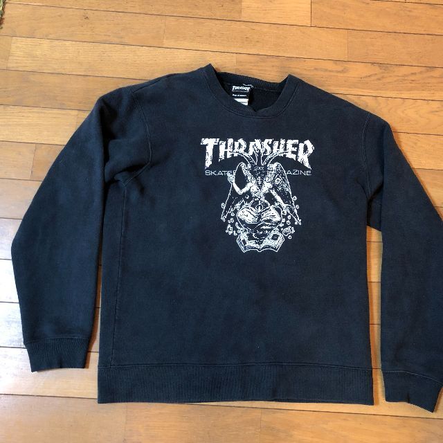 THRASHER(スラッシャー)のスラッシャー　スェット　Mサイズ メンズのトップス(スウェット)の商品写真