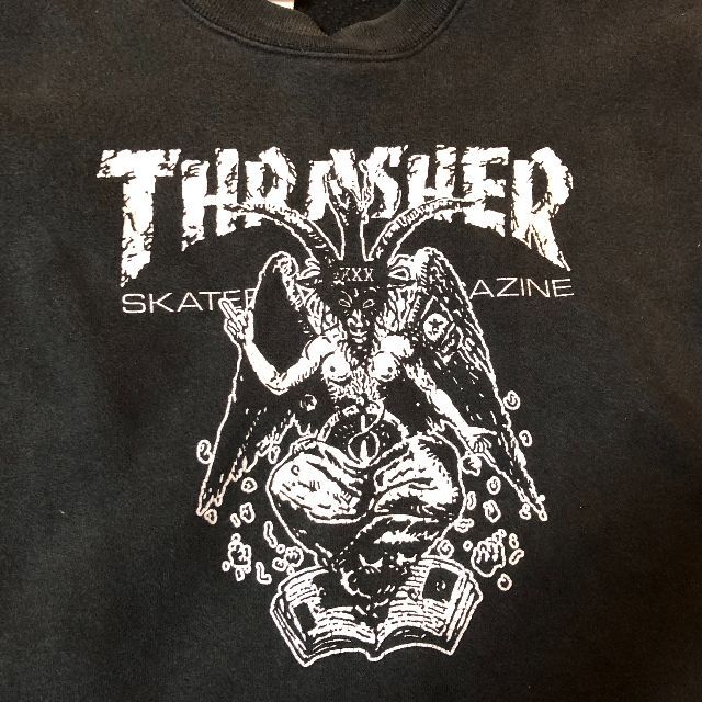 THRASHER(スラッシャー)のスラッシャー　スェット　Mサイズ メンズのトップス(スウェット)の商品写真