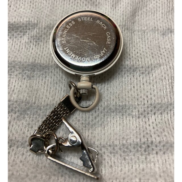 ナースウォッチ　懐中時計 レディースのファッション小物(キーホルダー)の商品写真