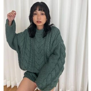 マウジー(moussy)の最新 M(ニット/セーター)