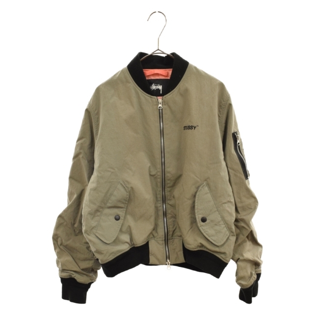 STUSSY - STUSSY ステューシー LAGUNA BEACH MA-1 フライト STUSSY - STUSSY ステューシー LAGUNA BEACH MA-1 フライト