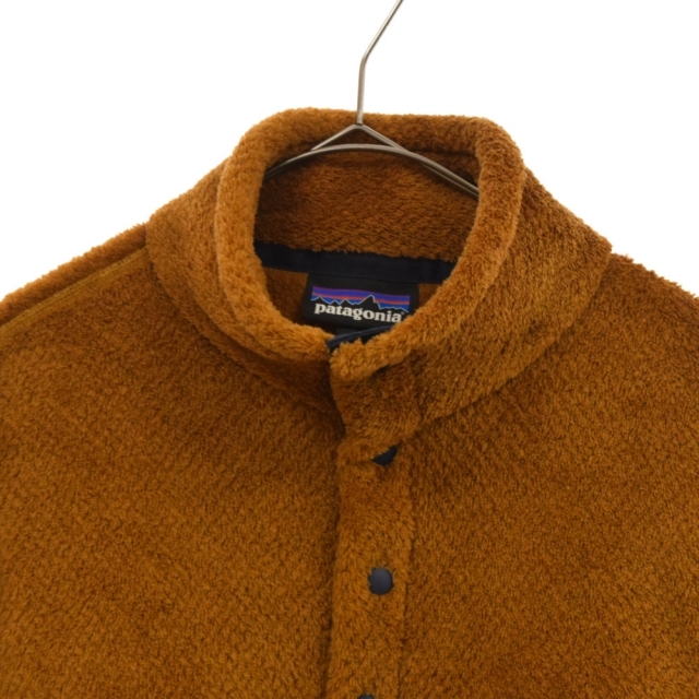 patagonia(パタゴニア)のPATAGONIA パタゴニア リツールスナップ ボアアノラックフリースジャケット STY25390FA17 ブラウン メンズのジャケット/アウター(フライトジャケット)の商品写真