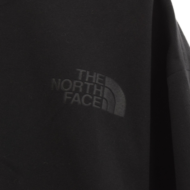 THE NORTH FACE(ザノースフェイス)のTHE NORTH FACE ザノースフェイス Tech Lounge Cardigan NT11961 テックラウンジ ノーカラージャケット ブラック メンズのジャケット/アウター(フライトジャケット)の商品写真