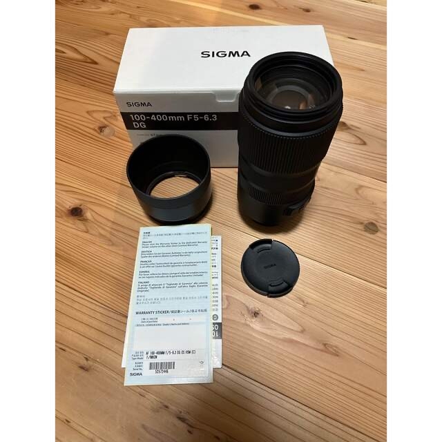 SIGMA(シグマ)の美品　SIGMA 100-400F5-6.3 DG OS HSM Nikon用 スマホ/家電/カメラのカメラ(レンズ(ズーム))の商品写真