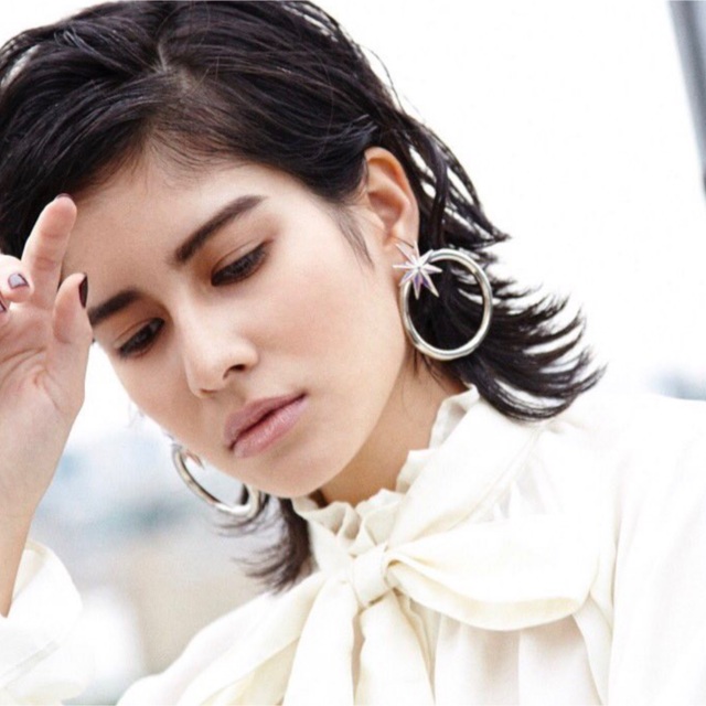 PAMEO POSE NUIT STAR earring GOLD ピアス は自分にプチご褒美を 62.0