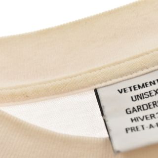 VETEMENTS ヴェトモン 19AW フロントロゴデザイン ビッグタグ VETEMENTS ヴェトモン 19AW フロントロゴデザイン ビッグタグ