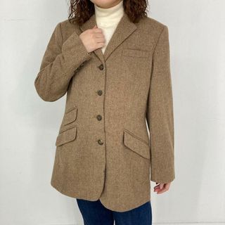 ラルフローレン(Ralph Lauren)の古着 ラルフローレン Ralph Lauren LAUREN ローレン ウール テーラードジャケット レディースL /eaa293757(テーラードジャケット)