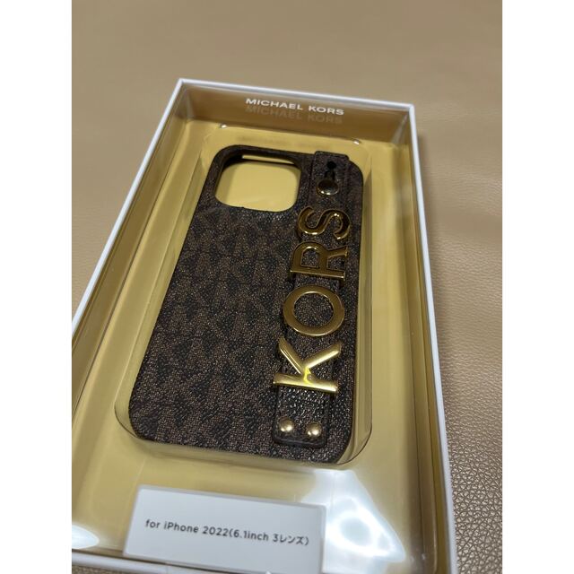 Michael Kors(マイケルコース)のMichael Kors iPhone14proケース スマホ/家電/カメラのスマホアクセサリー(iPhoneケース)の商品写真