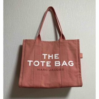 マークジェイコブス(MARC JACOBS)のばんび様専用　マークジェイコブス　ザ　トートバッグ　ピンク　キャンバス　大容量(トートバッグ)