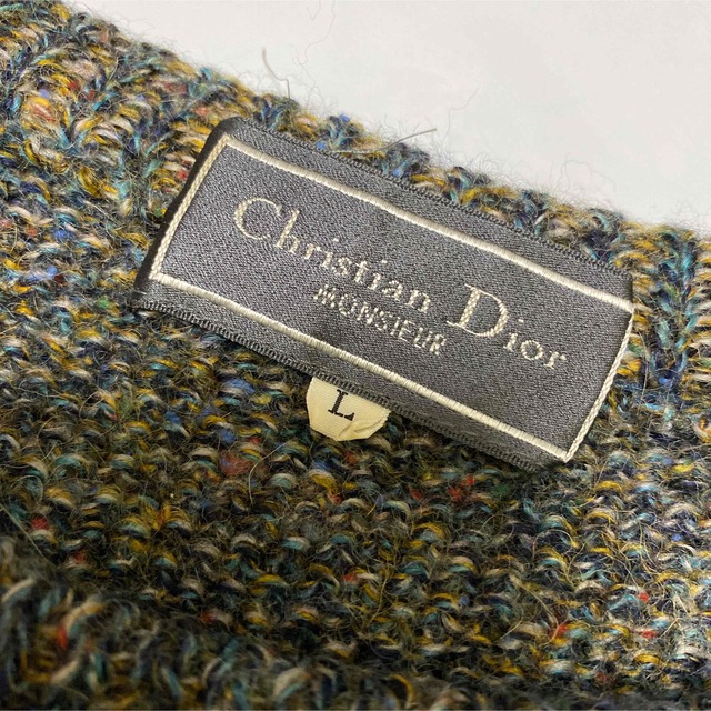 Dior ディオール　柄ニット　総柄　マルチ　 幾何学柄　薄手　セーター
