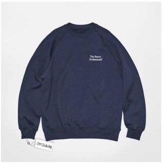 ワンエルディーケーセレクト(1LDK SELECT)のennoy エンノイとスタイリスト私物 CREW SWEAT NAVY Lサイズ(スウェット)